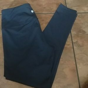 Solid Navy Blue Leggings 💢 Size:L